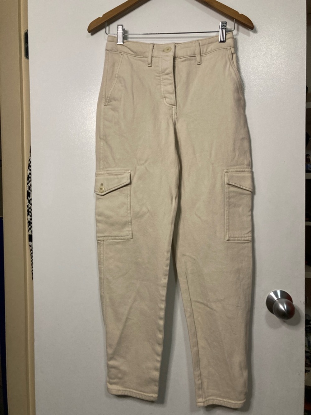 Artizia Wilfred Free Modern Cargo Pant Cream 2